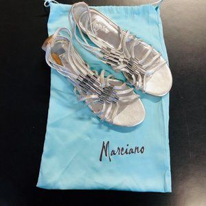 Marciano Sandals Silver 6.5